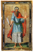 Ікона «Пророк Ілля» із храму с. Тур Ратнівського деканату. Світлина Анатолія Квасюка