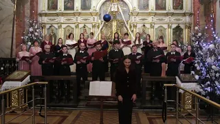 31 грудня 2023 р. Церковно камерний хор «Кредо» колядує у кафедральному соборі Святої Трійці. Відео єпархіальної телестудії «Собор».