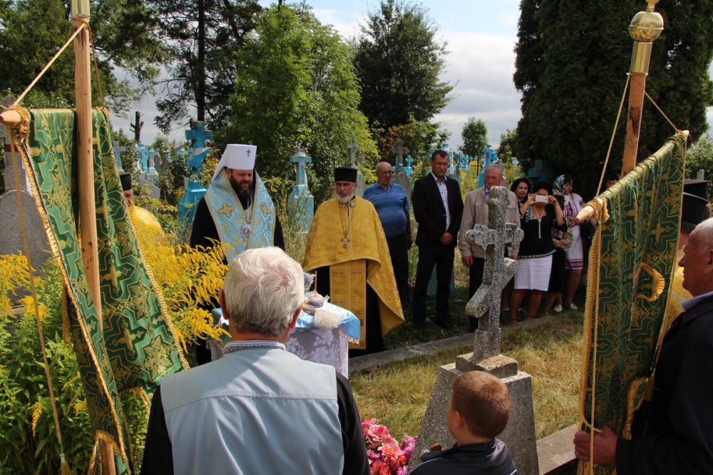 23 серпня 2016 р. Заупокійна літія по загиблих українцях в 1943 році внаслідок подій 