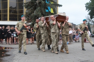 26 серпня 2018 р. Похорон Георгія Ольховського, бійця 128-ї бригади. Світлини інформаційної служби єпархії.