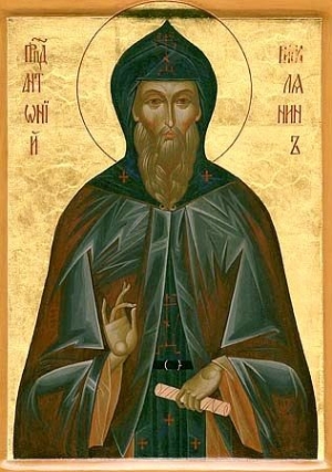 Преподобний Антонiй Римлянин, Новгородський чудотворець