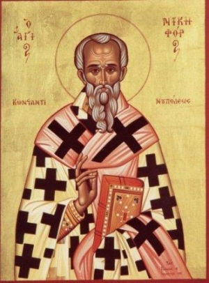 Святитель Никифор, Патріарх Константинопольсий