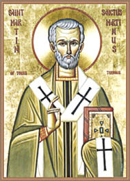 Святитель Мартин Милостивий, єпископ Турський